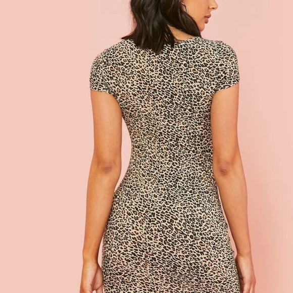 Leopard Mini Dress - Picture 2 of 3